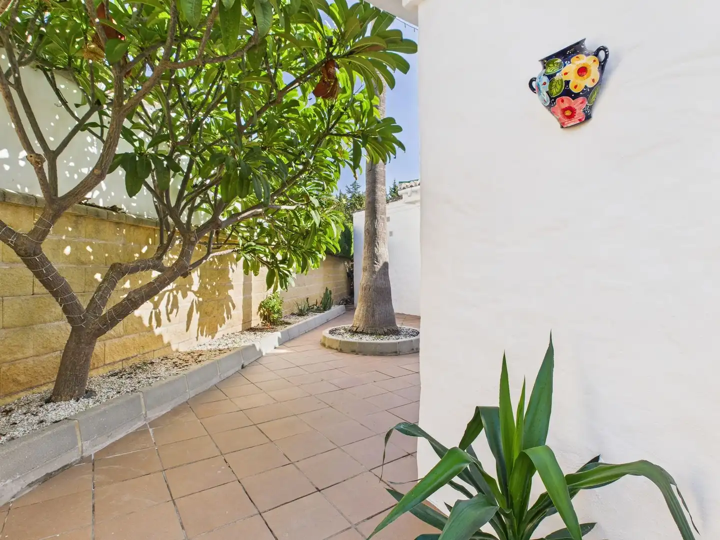 Jardín de Casa o chalet en venta en Estepona con Aire acondicionado, Terraza y TV