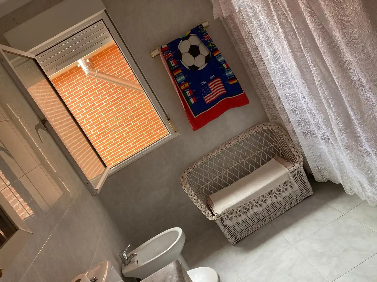 Bathroom of Flat for sale in Matapozuelos  with Heating, Parquet flooring and Terrace