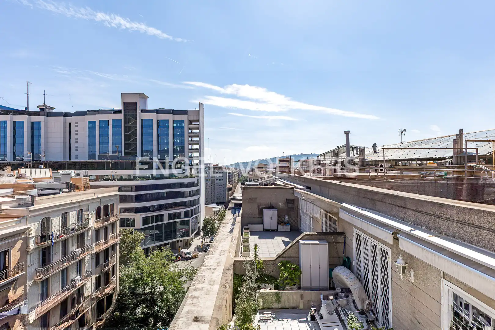 Exterior view of Attic for sale in Barcelona  with Air Conditioner, Heating and Private garden