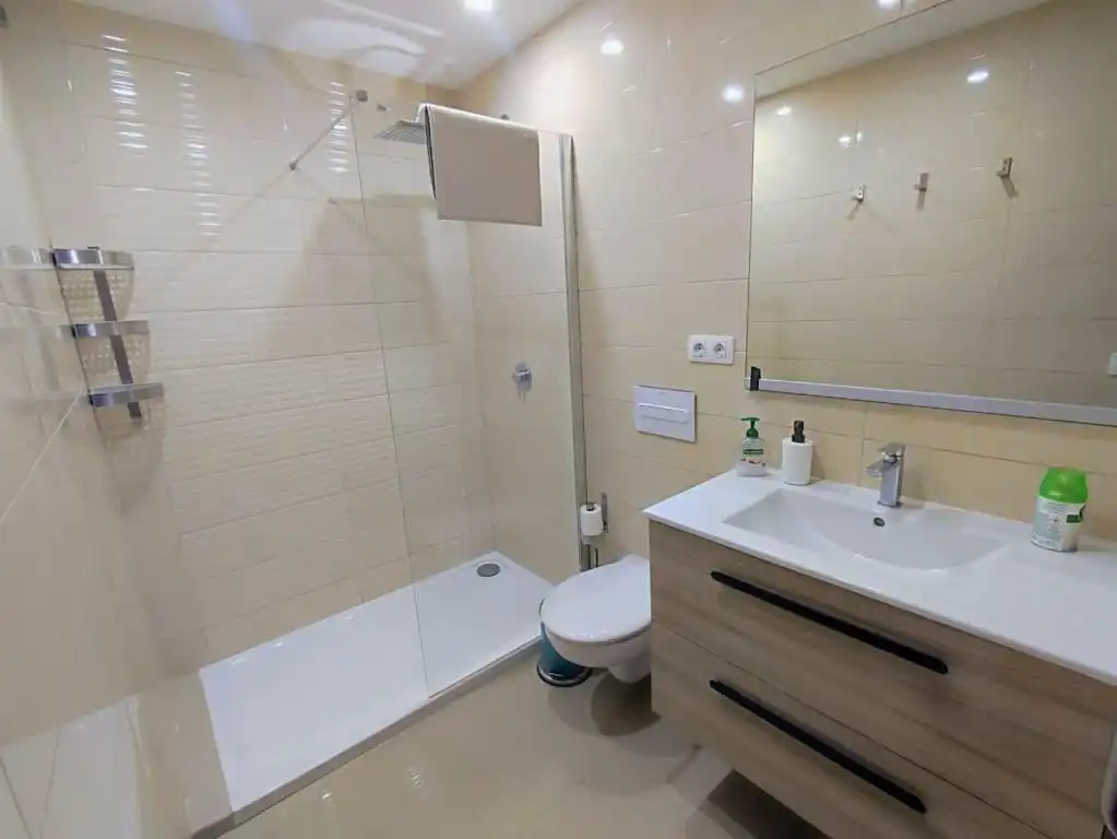 Badezimmer von Erdgeschoss zur Miete in Adeje mit Terrasse und Möbliert