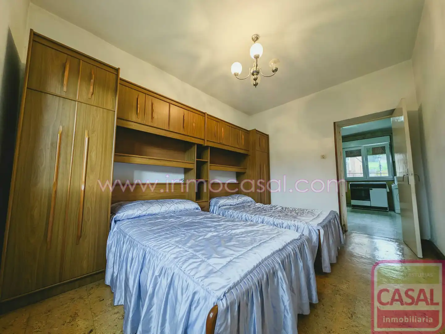 Bedroom of Flat for sale in Langreo  with Terrace and Storage room
