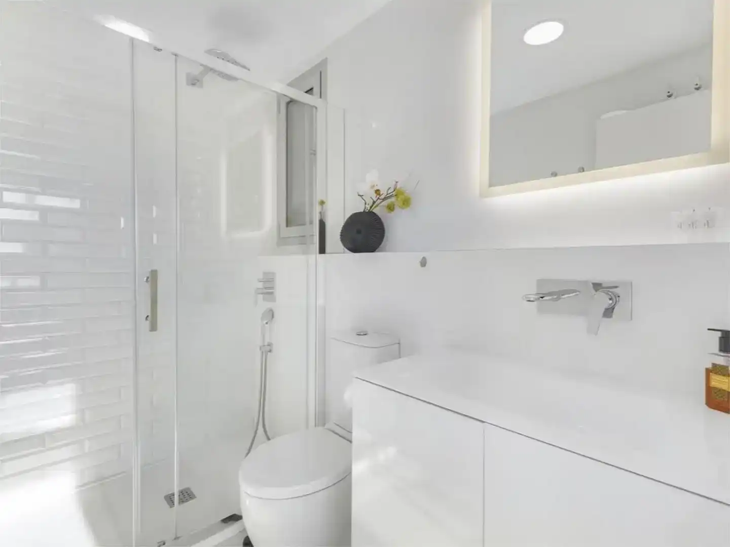Baño de Casa o chalet de alquiler en Pilar de la Horadada con Aire acondicionado, Jardín privado y Piscina
