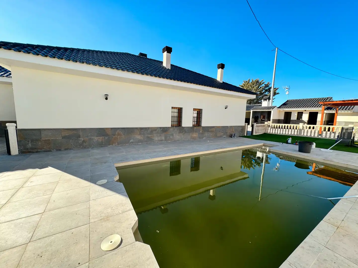 Piscina de Casa o chalet en venta en Caravaca de la Cruz con Aire acondicionado, Jardín privado y Terraza
