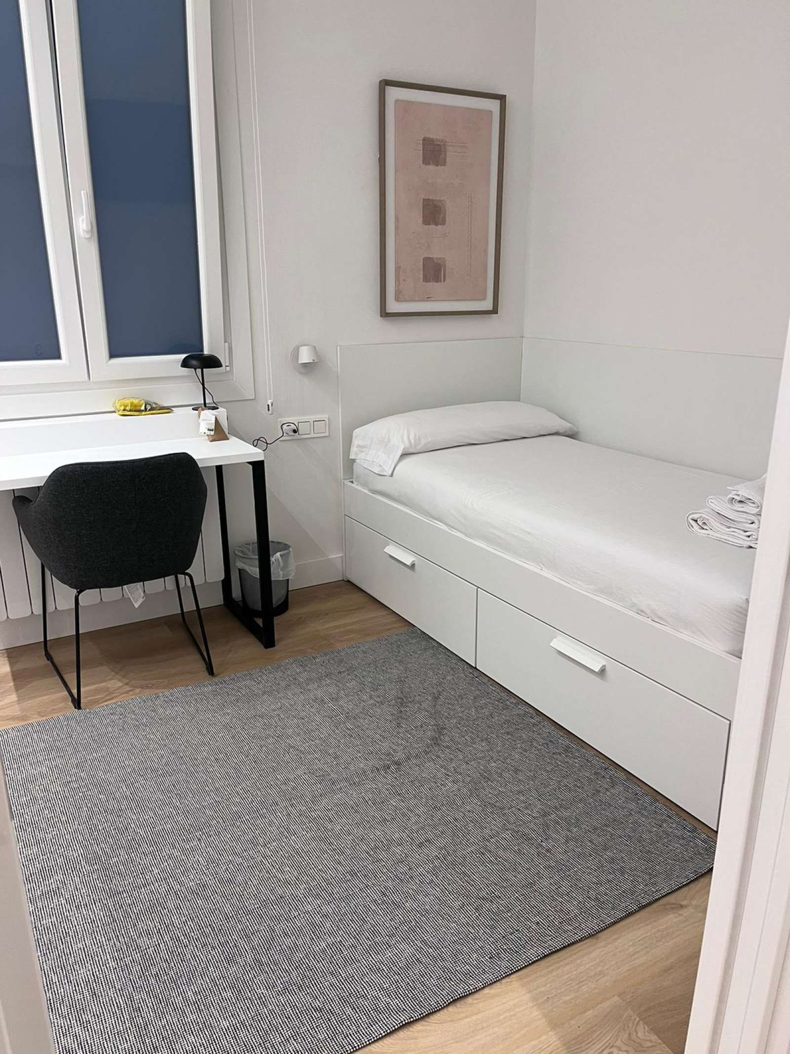 Bedroom of Flat to share in Donostia - San Sebastián   with Air Conditioner, Heating and Terrace