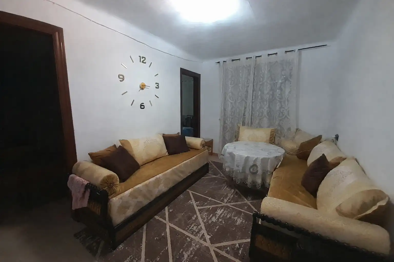 Sala de estar de Piso en venta en L'Hospitalet de Llobregat con Balcón