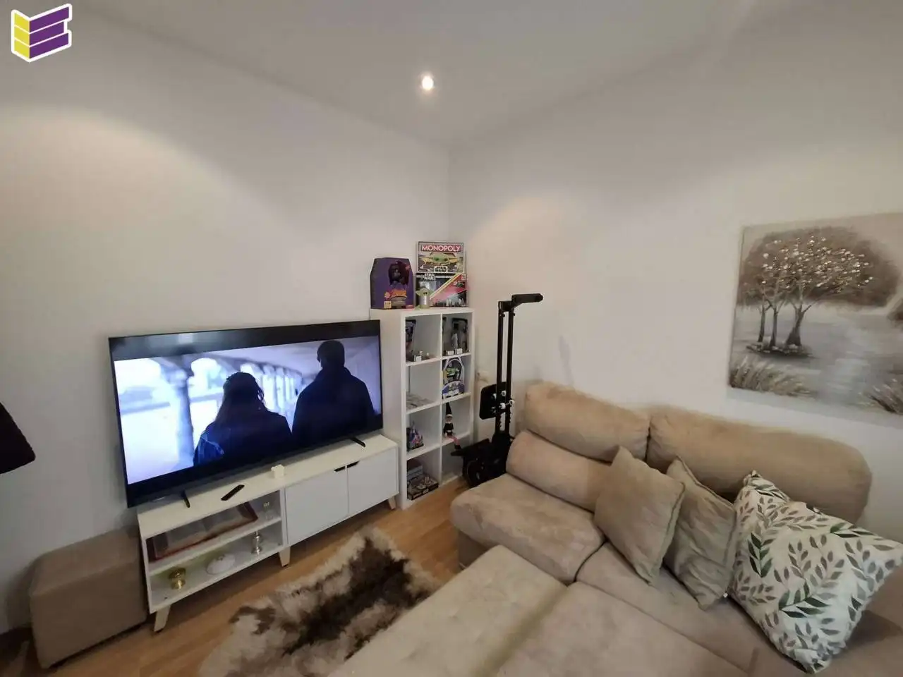 Sala de estar de Piso en venta en O Rosal   con Calefacción, Jardín privado y Terraza