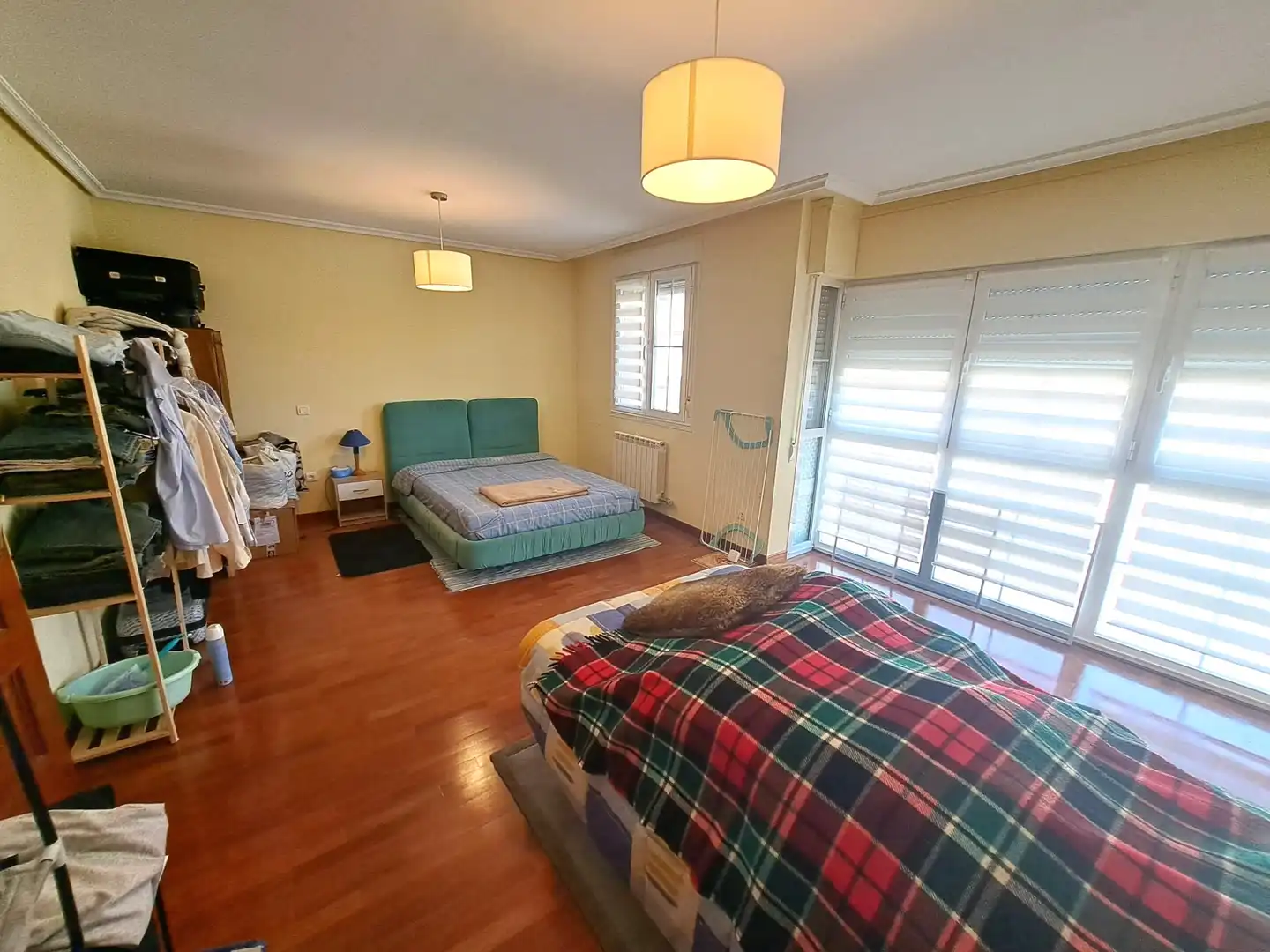 Schlafzimmer von Einfamilien-Reihenhaus zum Verkauf in Zarratón mit Heizung, Terrasse und Möbliert