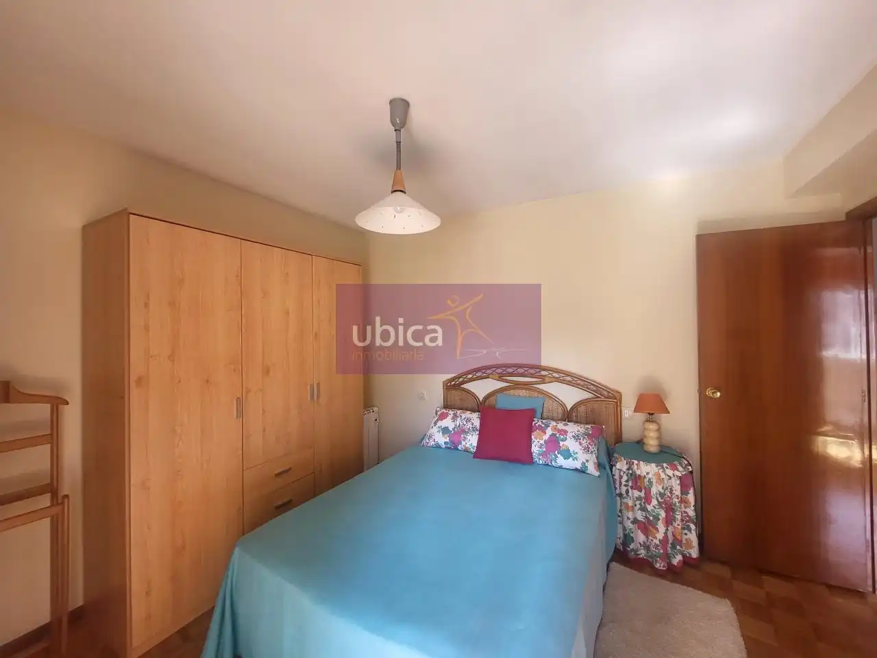 Bedroom of Flat for sale in Vigo   with Heating, Parquet flooring and Terrace