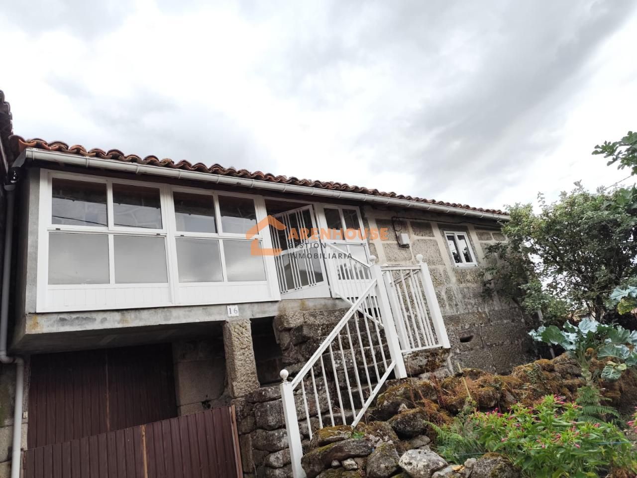 Exterior view of House or chalet for sale in Paderne de Allariz  with Heating, Private garden and Storage room