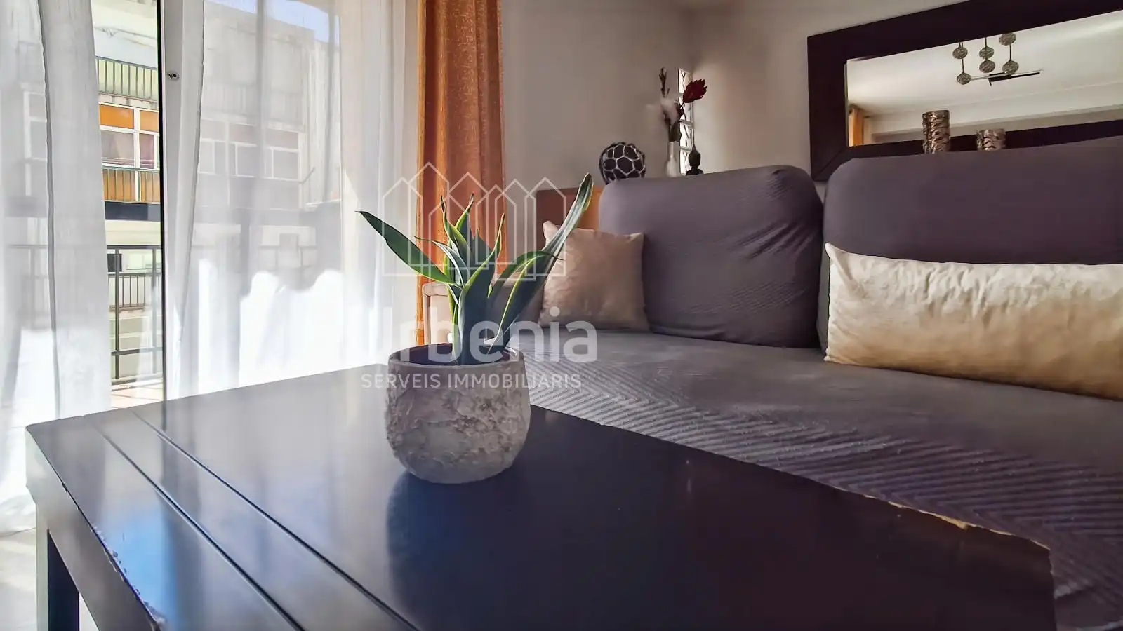 Living room of Flat for sale in Mataró  with Air Conditioner, Heating and Terrace