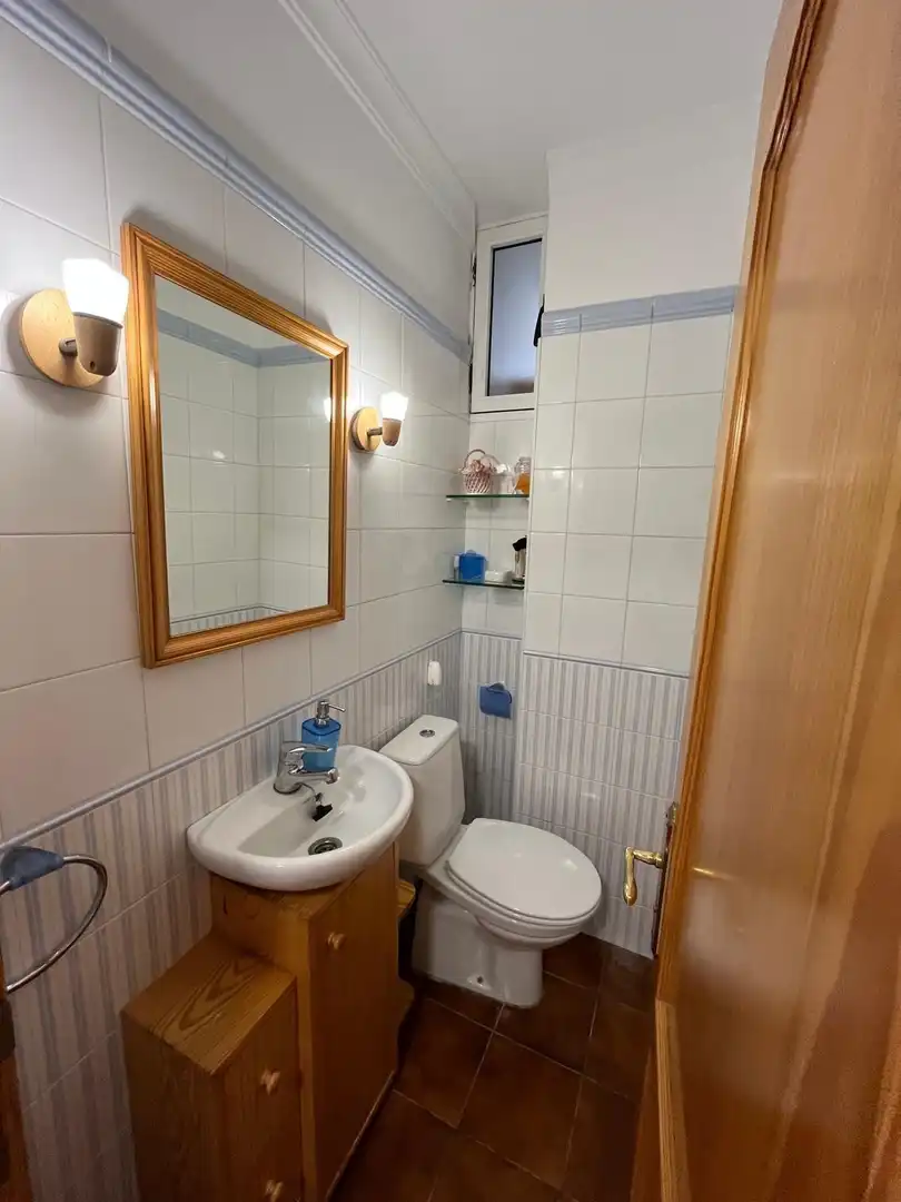 Baño de Piso de alquiler en Las Palmas de Gran Canaria con Terraza y Amueblado
