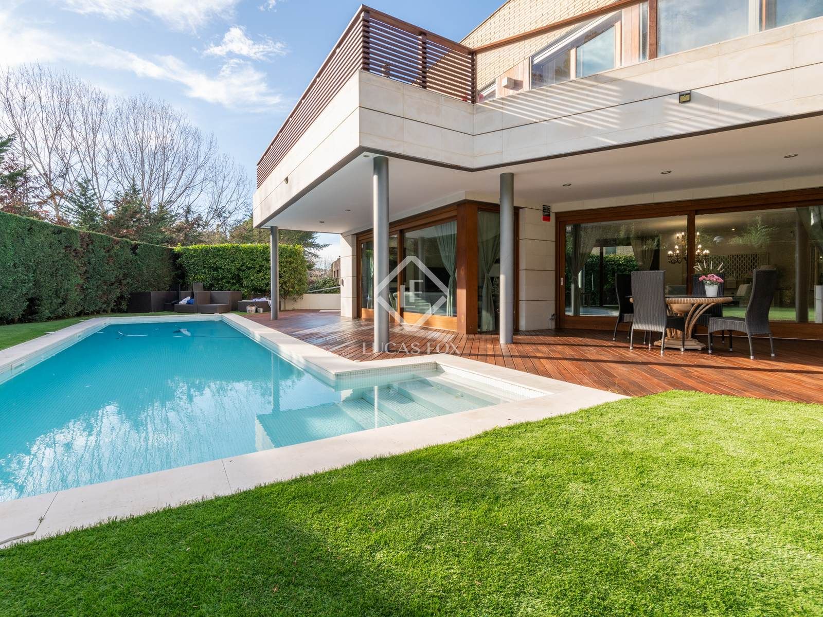 Jardín de Casa o chalet de alquiler en Sant Cugat del Vallès con Aire acondicionado, Calefacción y Terraza