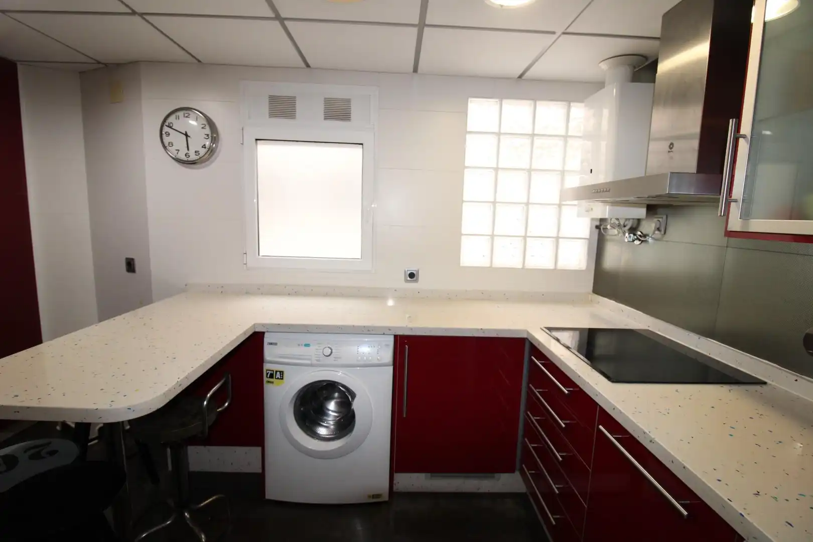 Cocina de Piso de alquiler en Murcia con Aire acondicionado y Amueblado