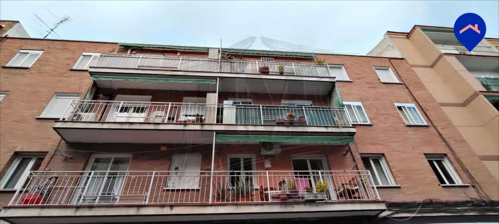 Balcony of Flat for sale in  Madrid Capital  with Air Conditioner, Heating and Terrace