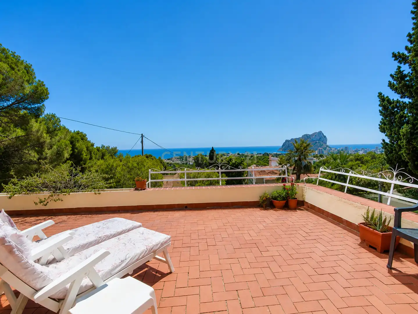 Terraza de Casa o chalet de alquiler en Benissa con Jardín privado, Horno y Lavadora