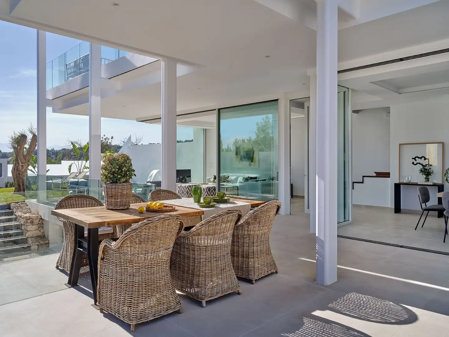 Terraza de Casa o chalet en venta en Marbella con Aire acondicionado, Calefacción y Jardín privado