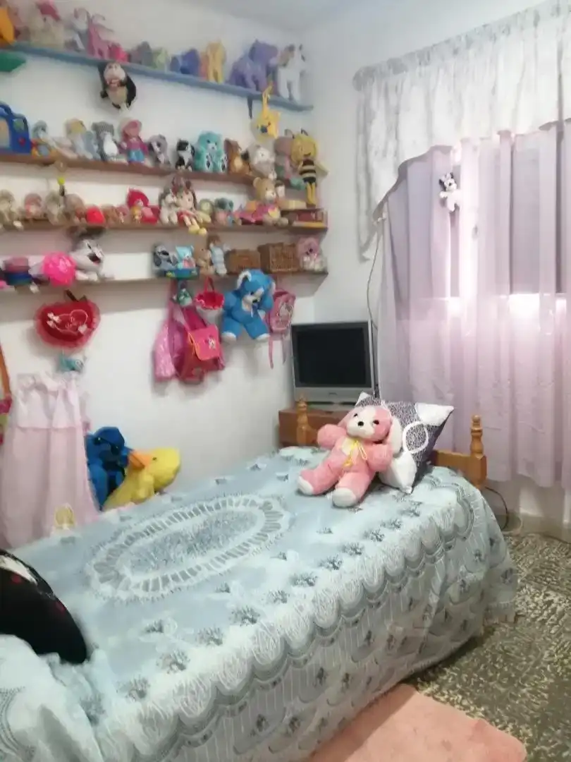 Dormitori de Casa adosada en venda en Almería amb Moblat, Rentadora i Microones