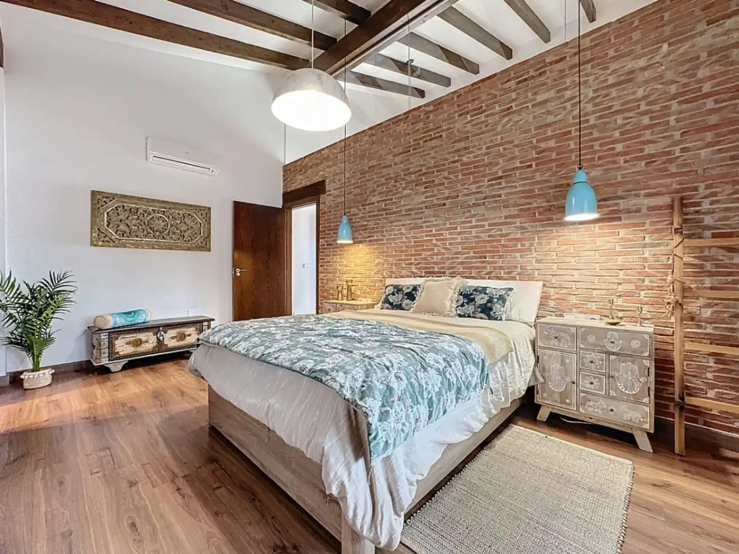 Bedroom of Houses for sale in L'Alfàs del Pi  with Air Conditioner, Heating and Private garden