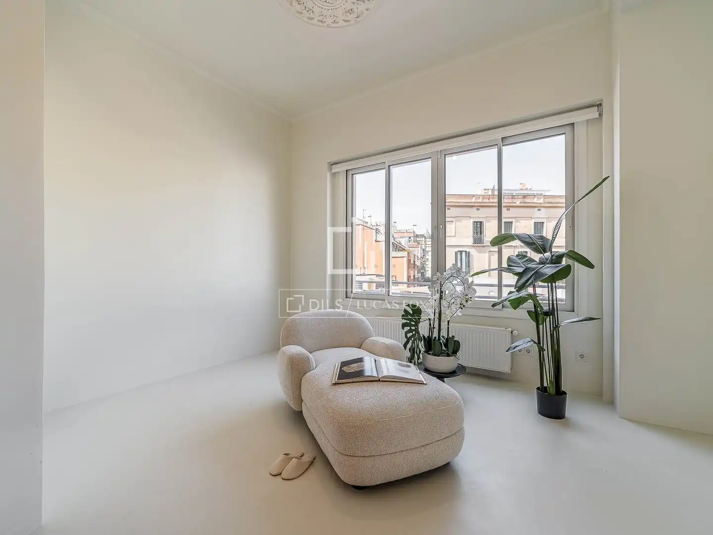 Sala de estar de Piso en venta en Barcelona con Aire acondicionado