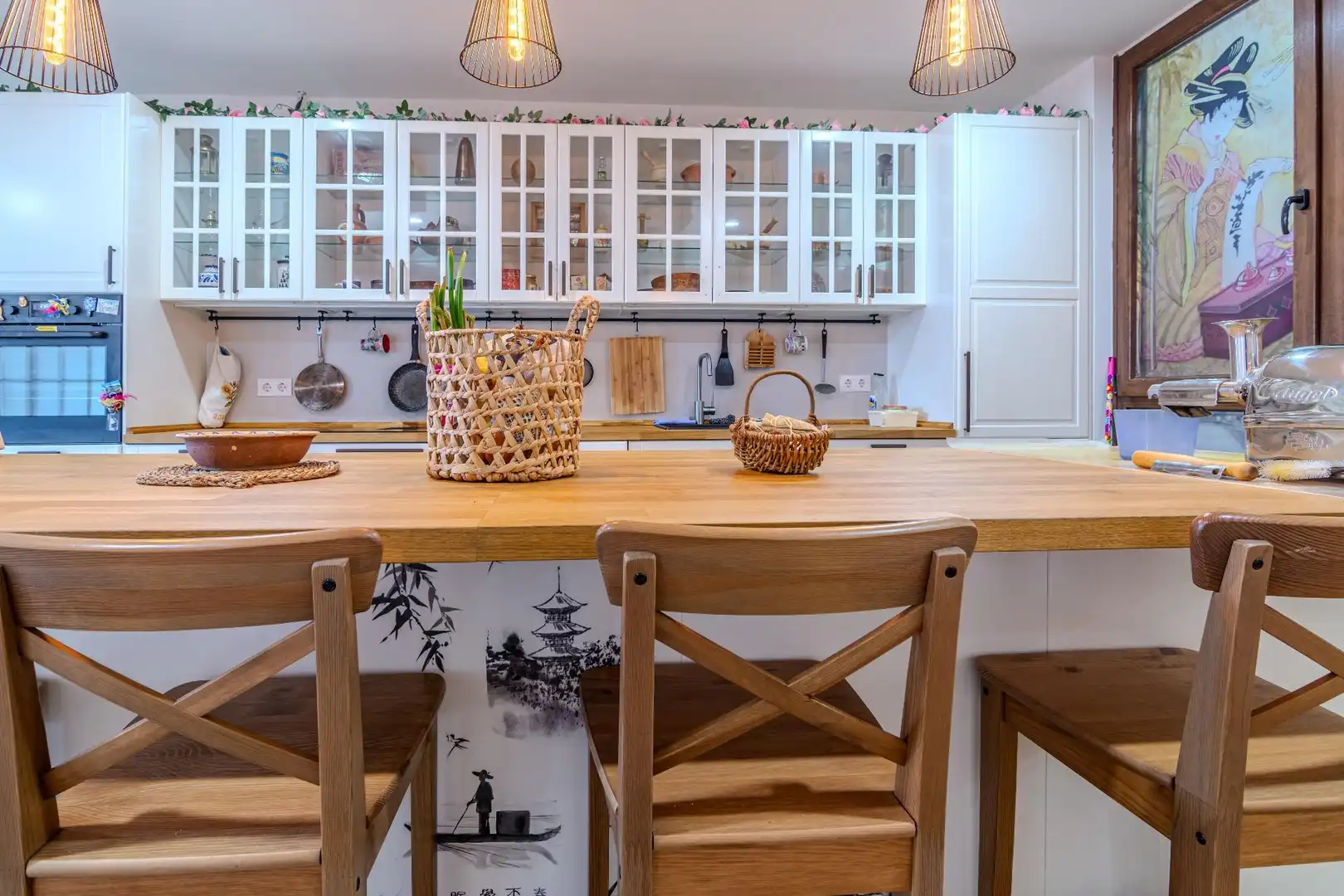 Kitchen of Flat for sale in Reinosa  with Heating, Furnished and Balcony