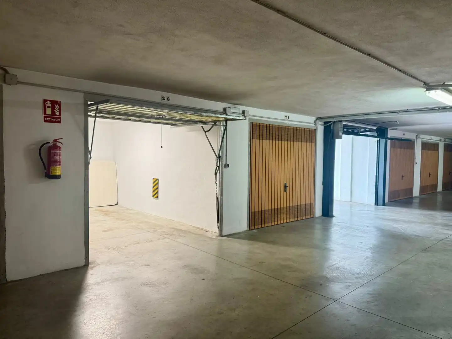 Parking of Flat for sale in Benalmádena  with Air Conditioner, Terrace and Storage room