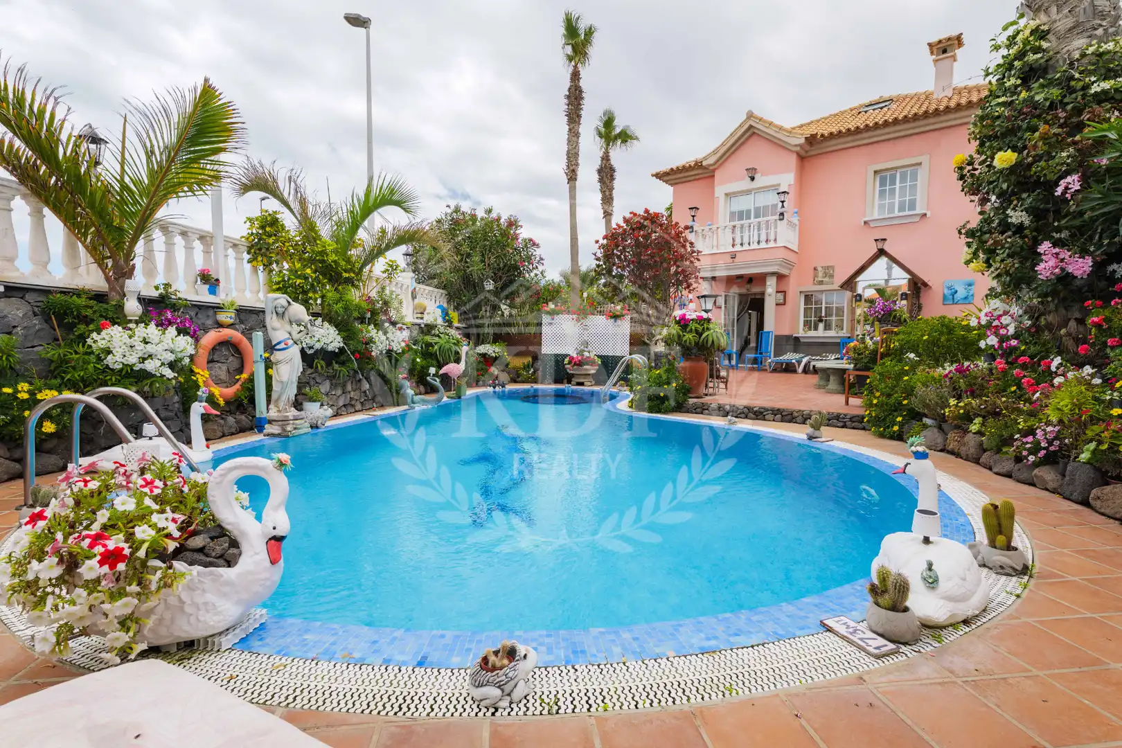 Jardín de Casa o chalet en venta en Granadilla de Abona con Aire acondicionado, Calefacción y Jardín privado