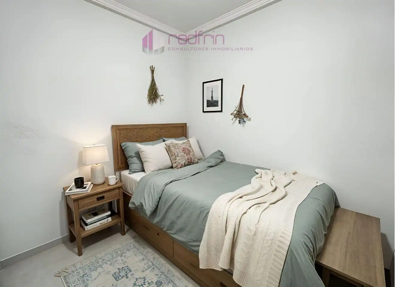 Schlafzimmer von Wohnung zum Verkauf in Madrid mit Möbliert