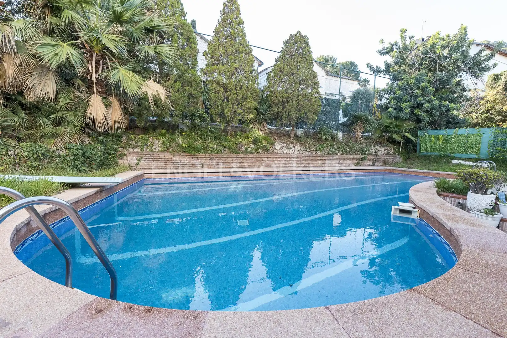 Swimming pool of Houses for rent in Castelldefels  with Air Conditioner, Heating and Private garden