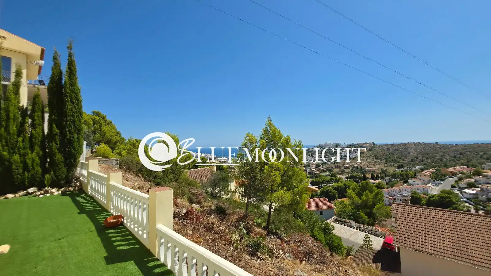 Vista exterior de Dúplex en venta en Peñíscola / Peníscola con Aire acondicionado, Calefacción y Jardín privado