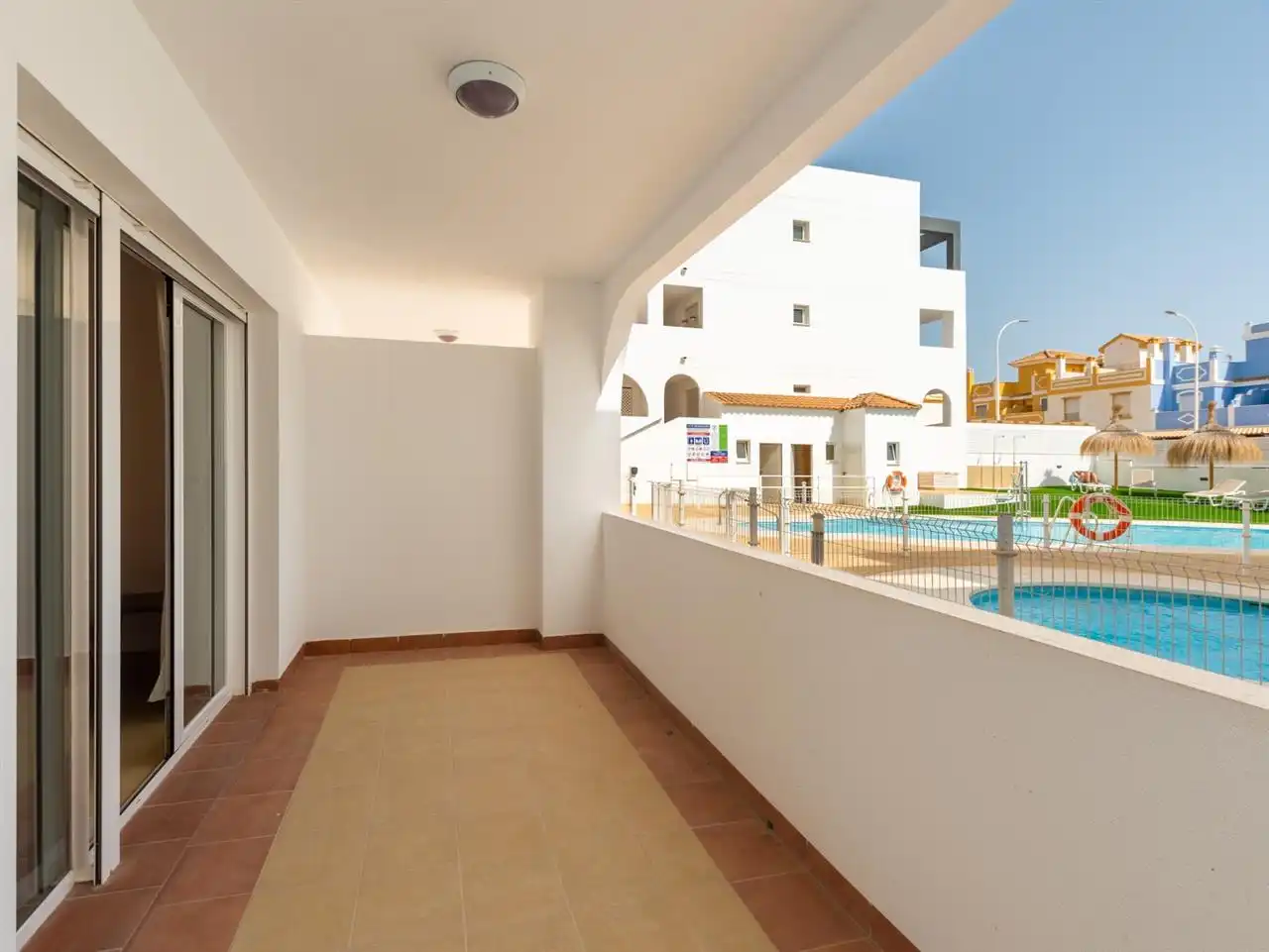 Terraza de Apartamento en venta en Pulpí con Aire acondicionado, Calefacción y Piscina