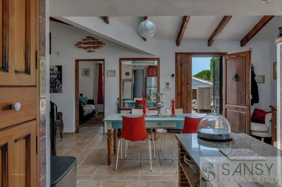 Dining room of Country homes for sale in Teulada  with Heating, Storage room and Swimming Pool