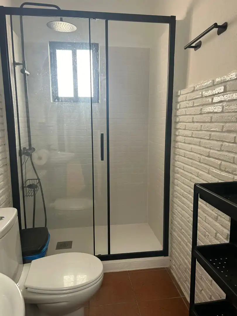 Badezimmer von Haus oder Chalet zur Miete in Almonte mit Terrasse, Möbliert und Ofen