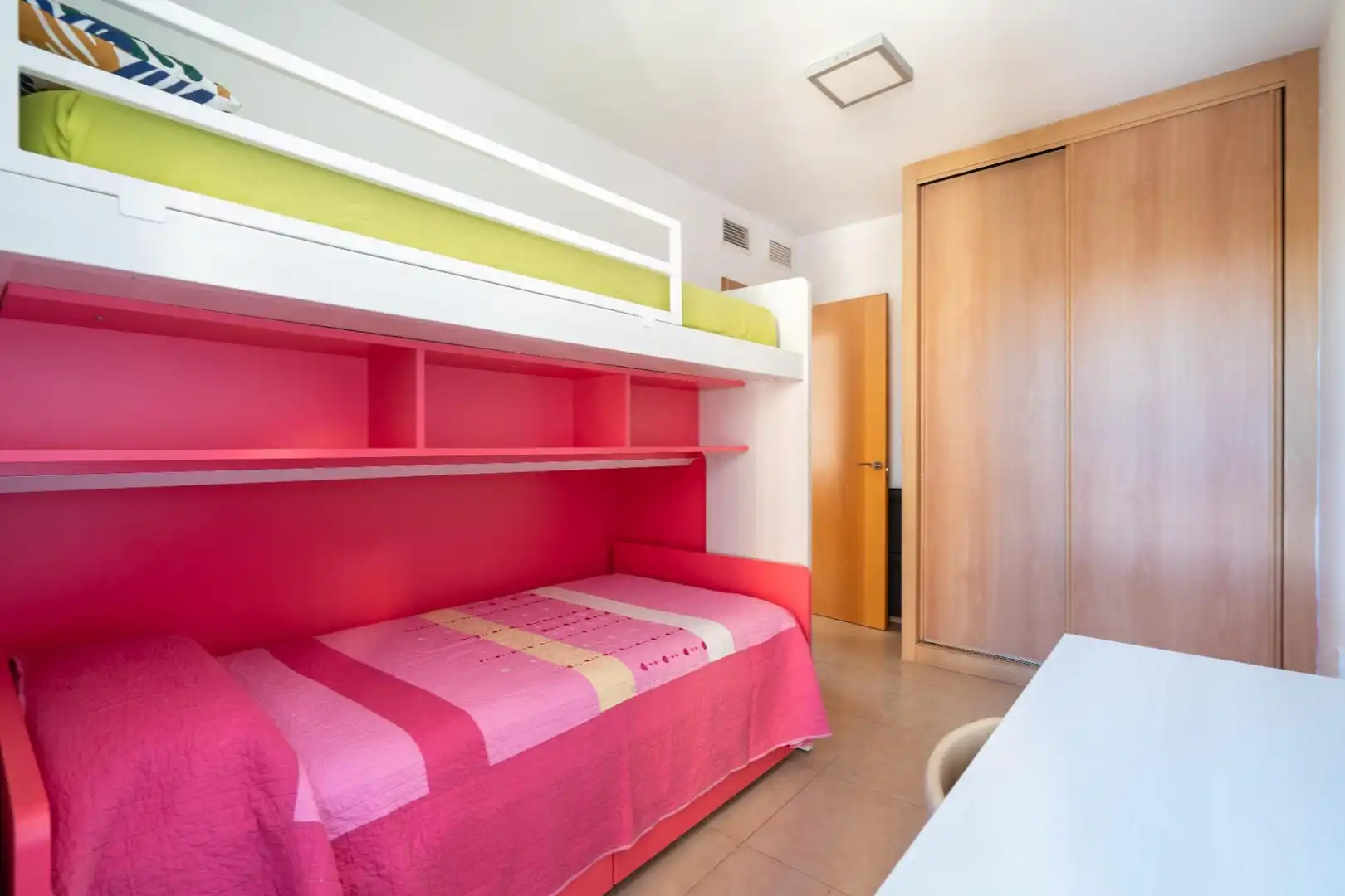 Bedroom of Flat for sale in Almería  with Air Conditioner, Terrace and Storage room