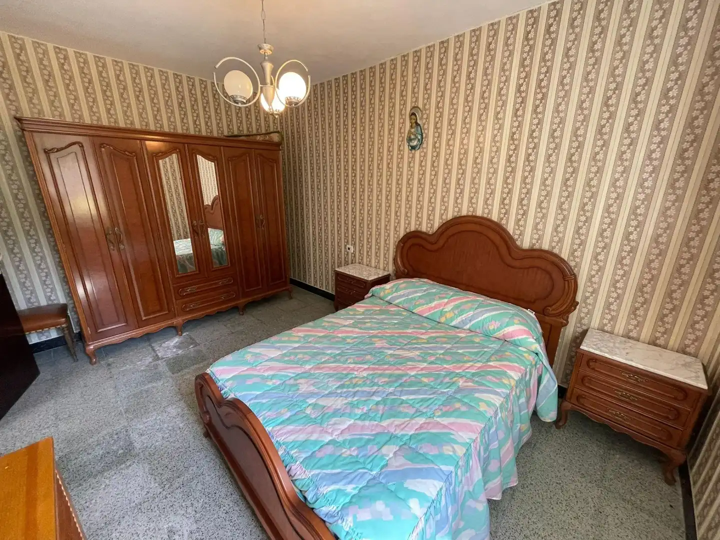 Habitación de Casa o chalet en venta en Porto do Son con Jardín privado, Amueblado y Balcón