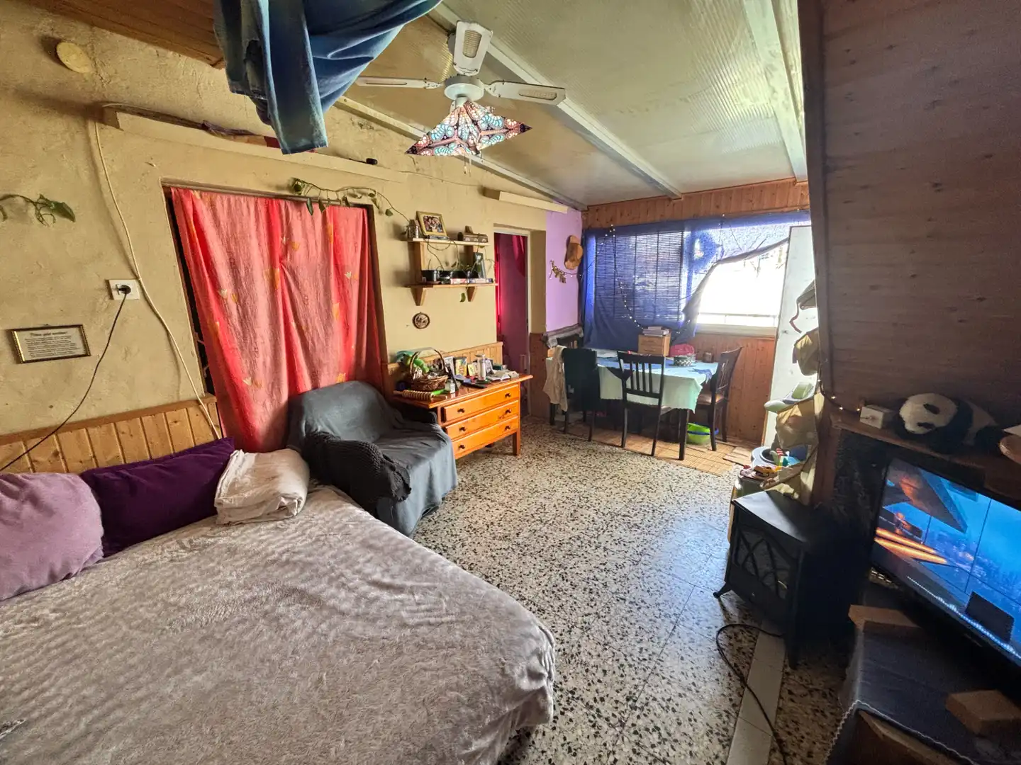 Sala de estar de Casa adosada en venta en La Victoria de Acentejo con Jardín privado, Terraza y Trastero