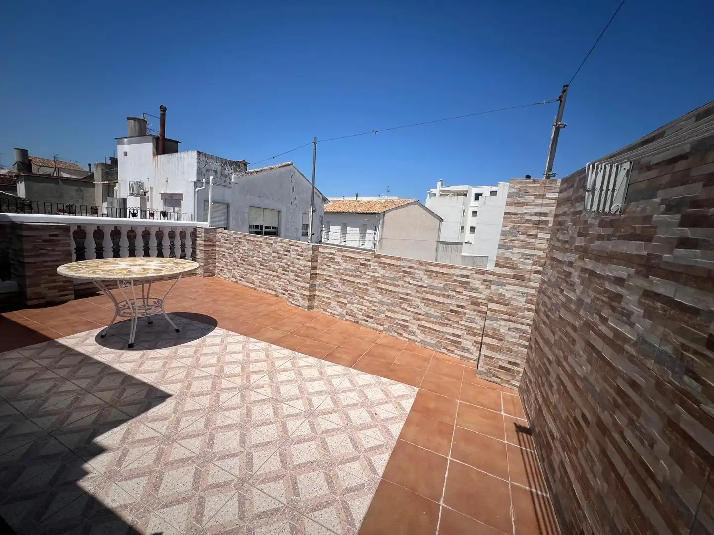 Terraza de Piso de alquiler en La Font d'en Carròs con Terraza y Amueblado