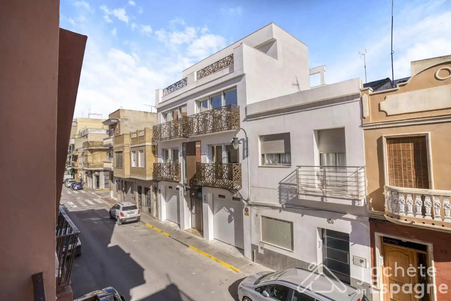 Exterior view of Houses for sale in Massamagrell  with Terrace and Balcony