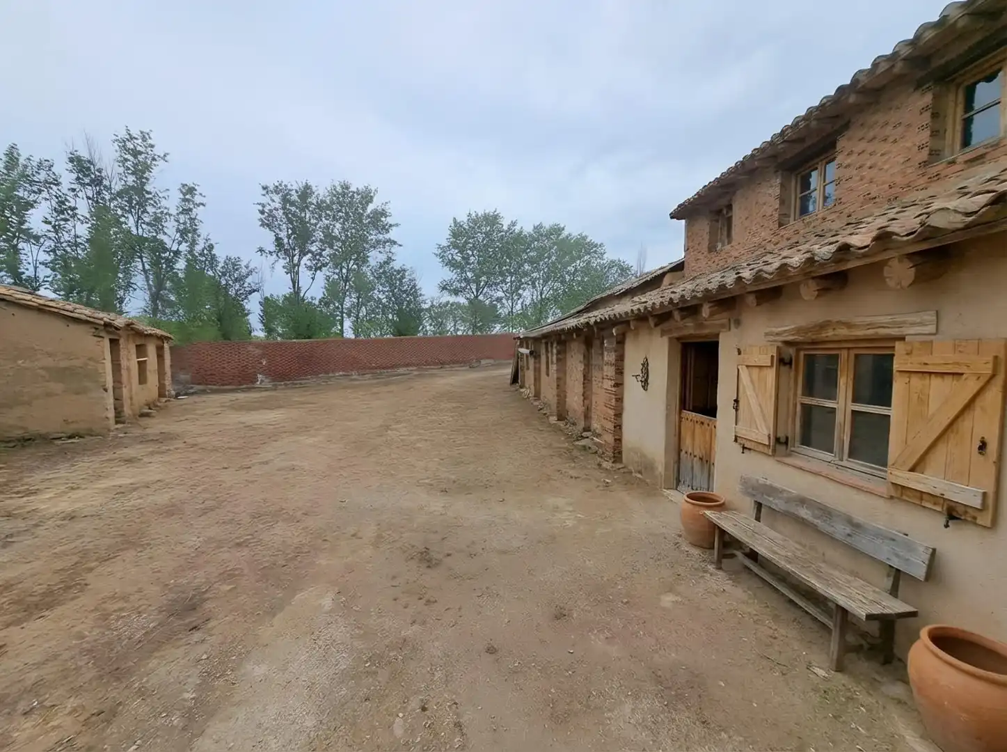 Vista exterior de Finca rústica en venta en Abarca de Campos con Jardín privado y Trastero