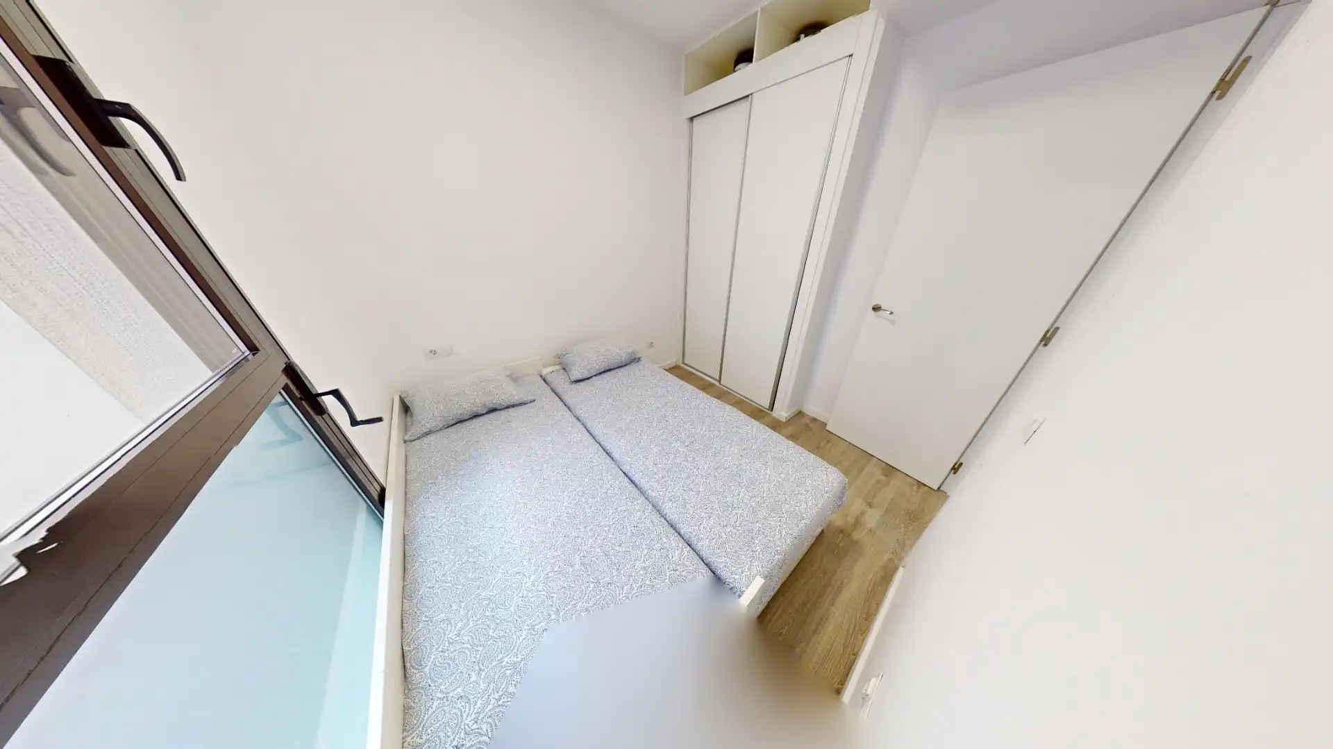 Schlafzimmer von Wohnung zum Verkauf in Alicante / Alacant mit Klimaanlage, Heizung und Parkett