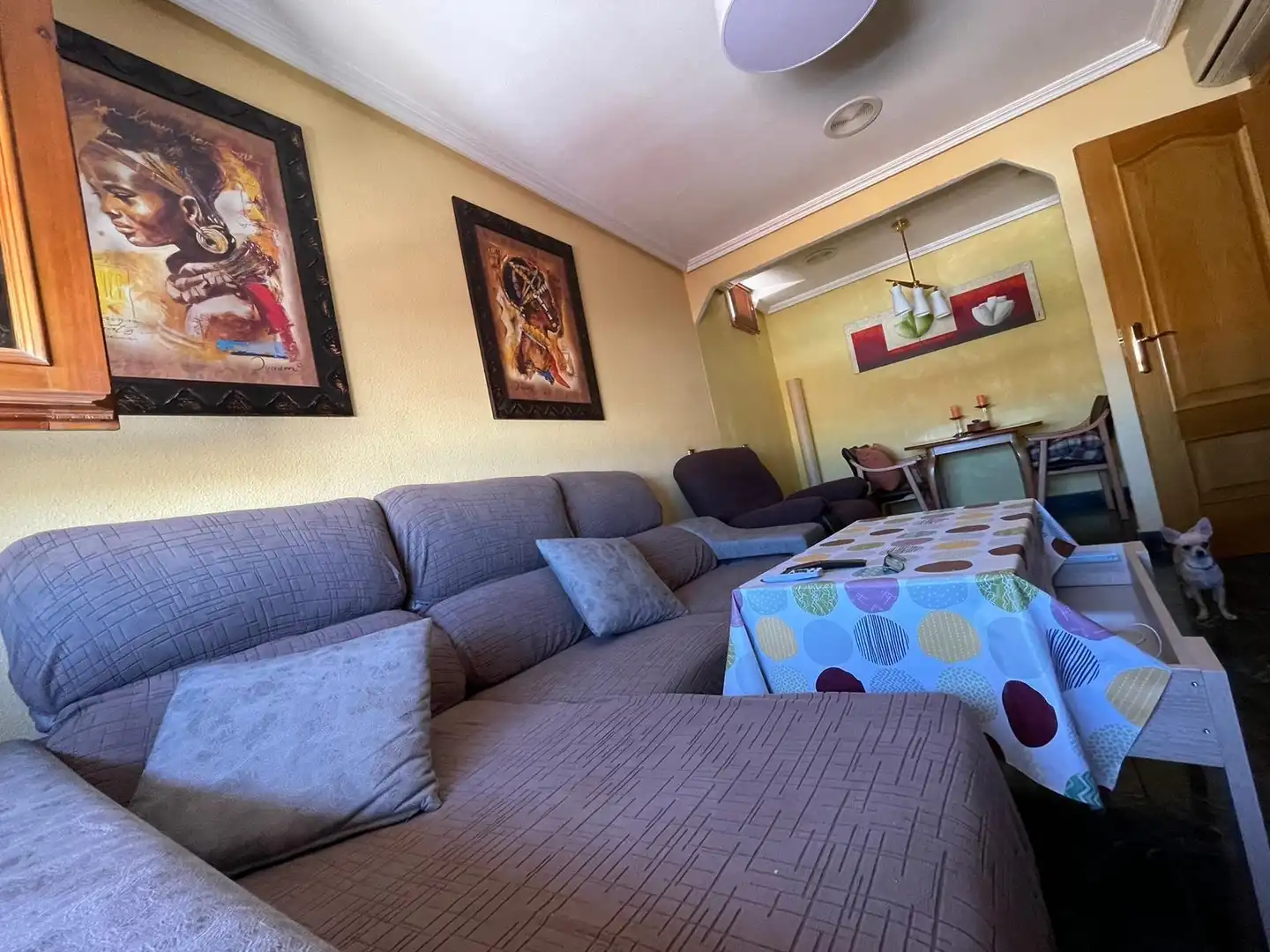 Wohnzimmer von Wohnung zum Verkauf in Molina de Segura mit Heizung und Terrasse