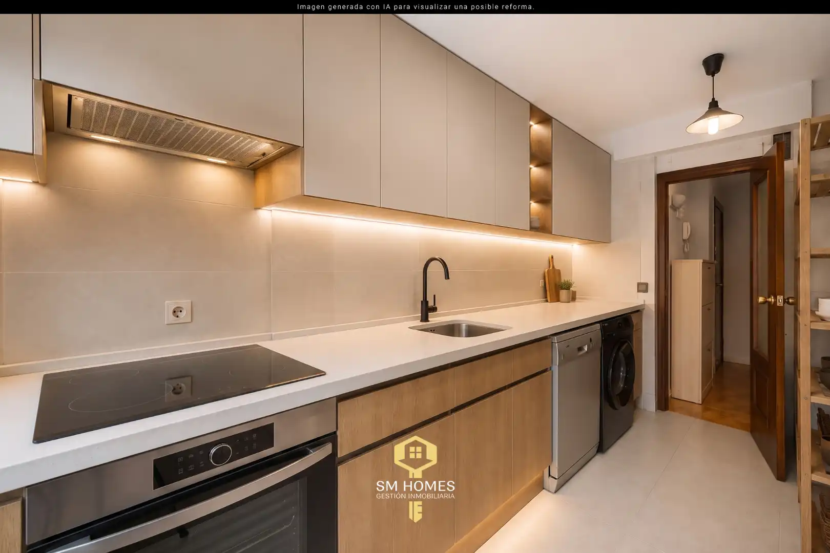 Cocina de Piso en venta en Coslada con Aire acondicionado, Calefacción y Amueblado