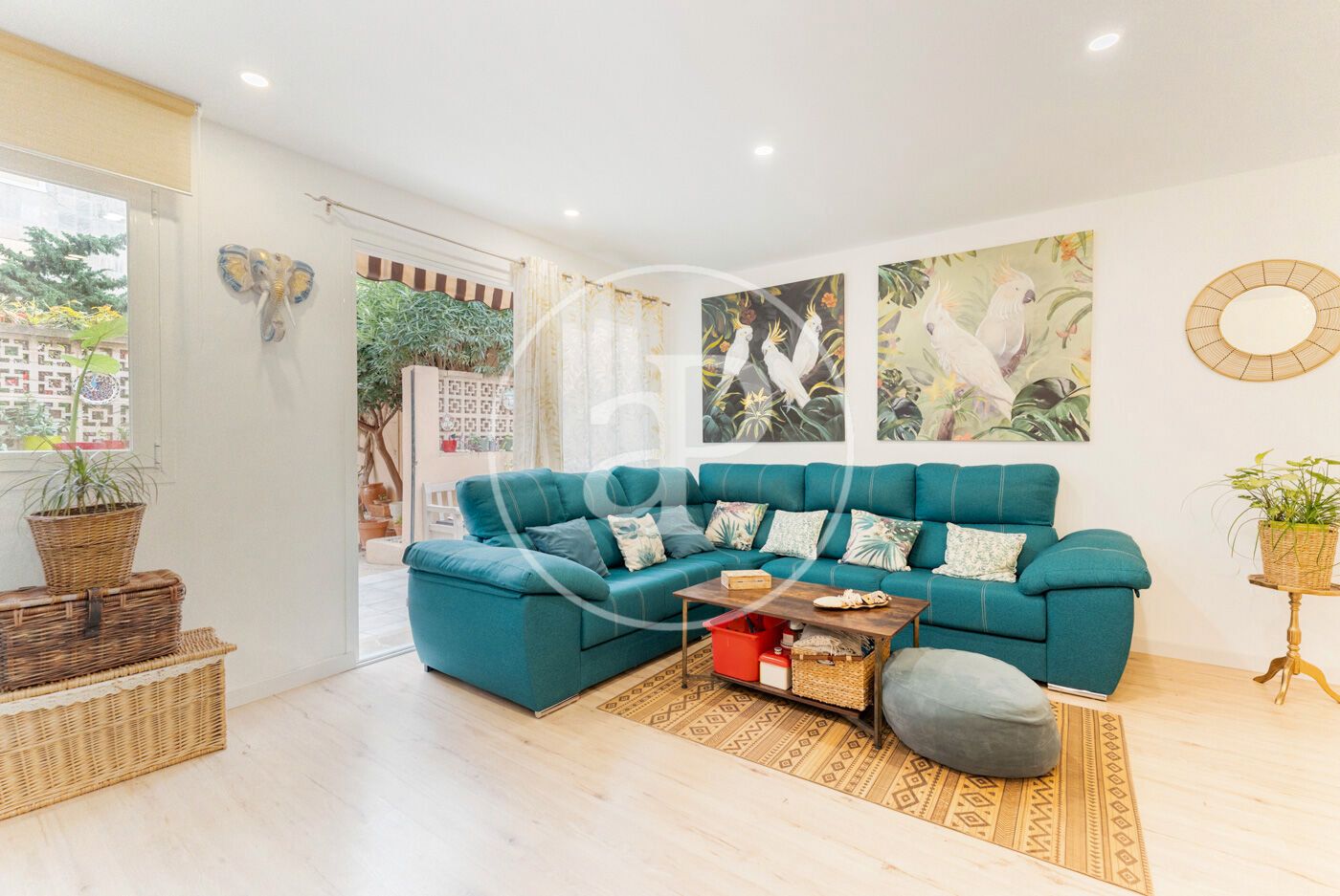 Living room of Flat to rent in  Palma de Mallorca  with Air Conditioner, Heating and Terrace