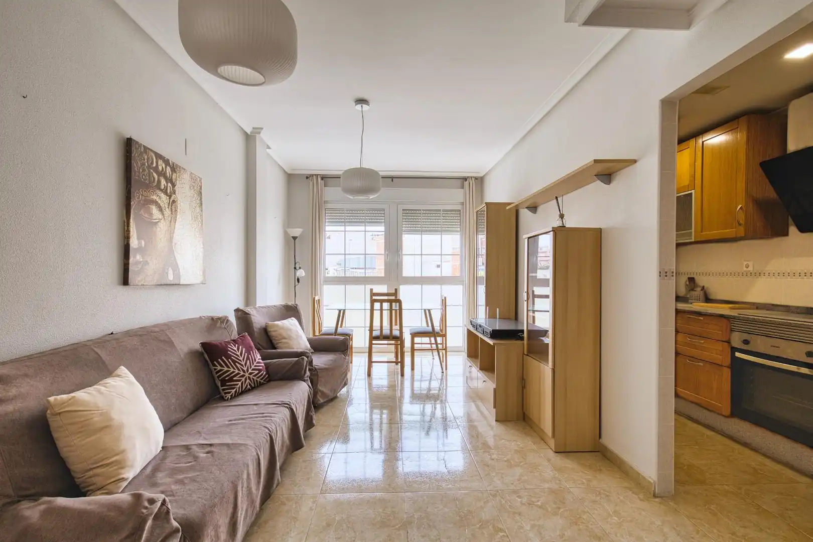 Sala de estar de Casa adosada en venta en Abanilla con Aire acondicionado, Terraza y Trastero