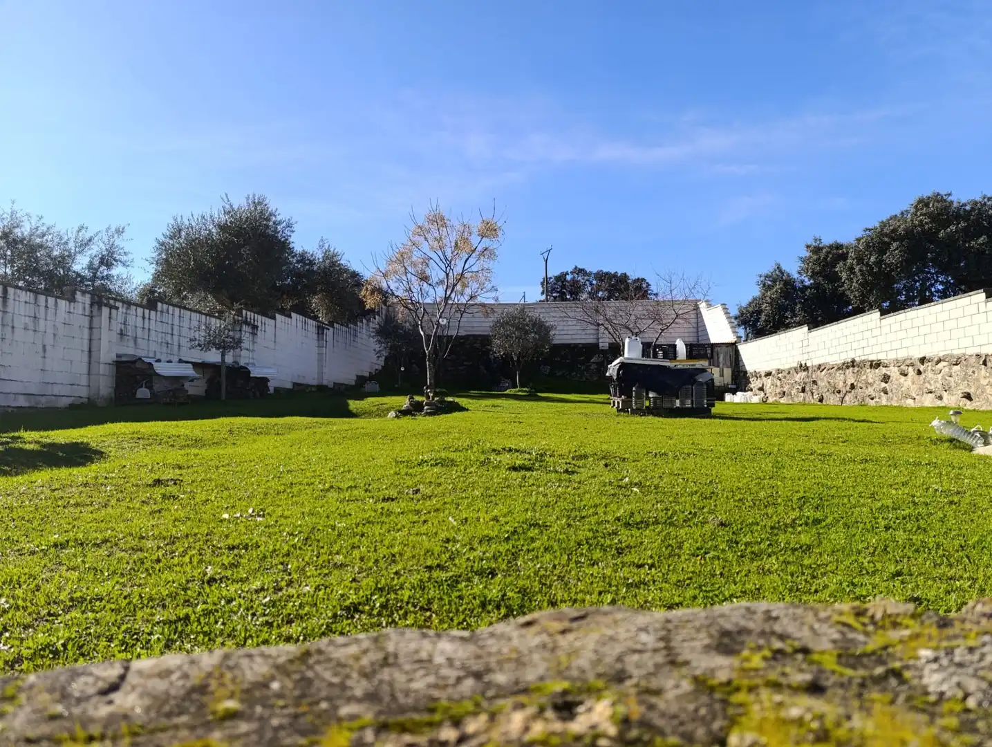 Jardí de Casa o xalet en venda en Mata de Alcántara amb Moblat
