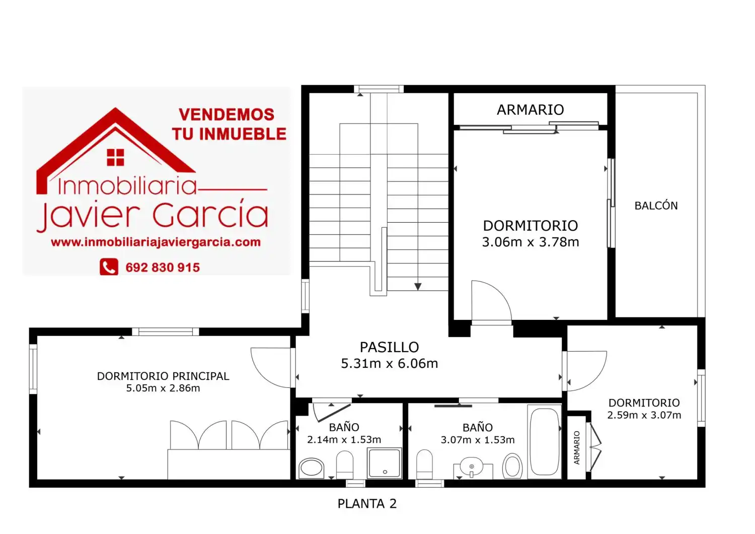 Dúplex en venta en Villafranca de los Barros con Aire acondicionado, Terraza y Trastero