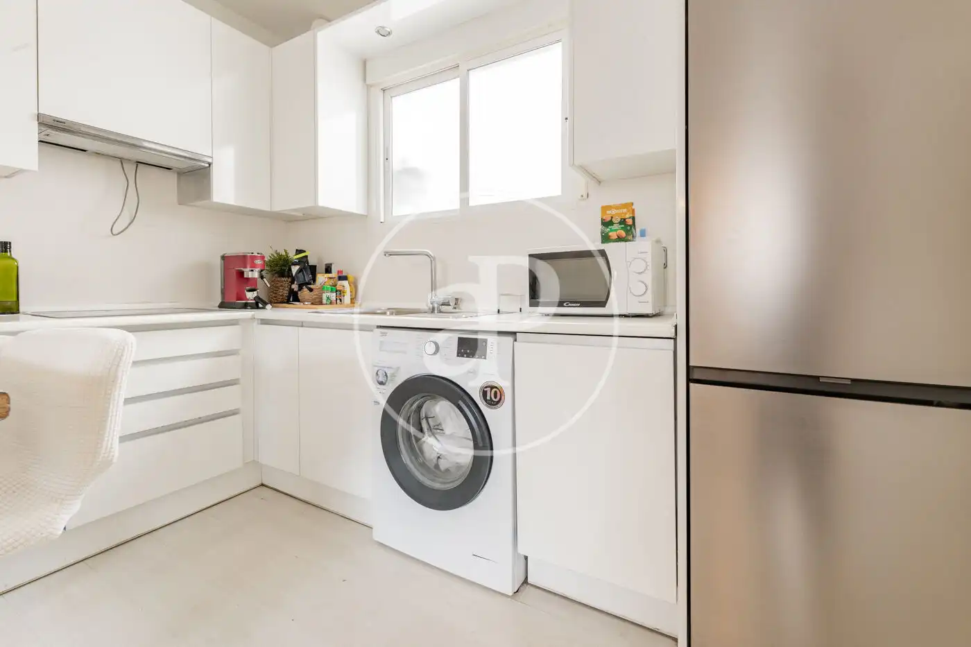 Cocina de Piso de alquiler en Madrid con Aire acondicionado, Calefacción y Amueblado