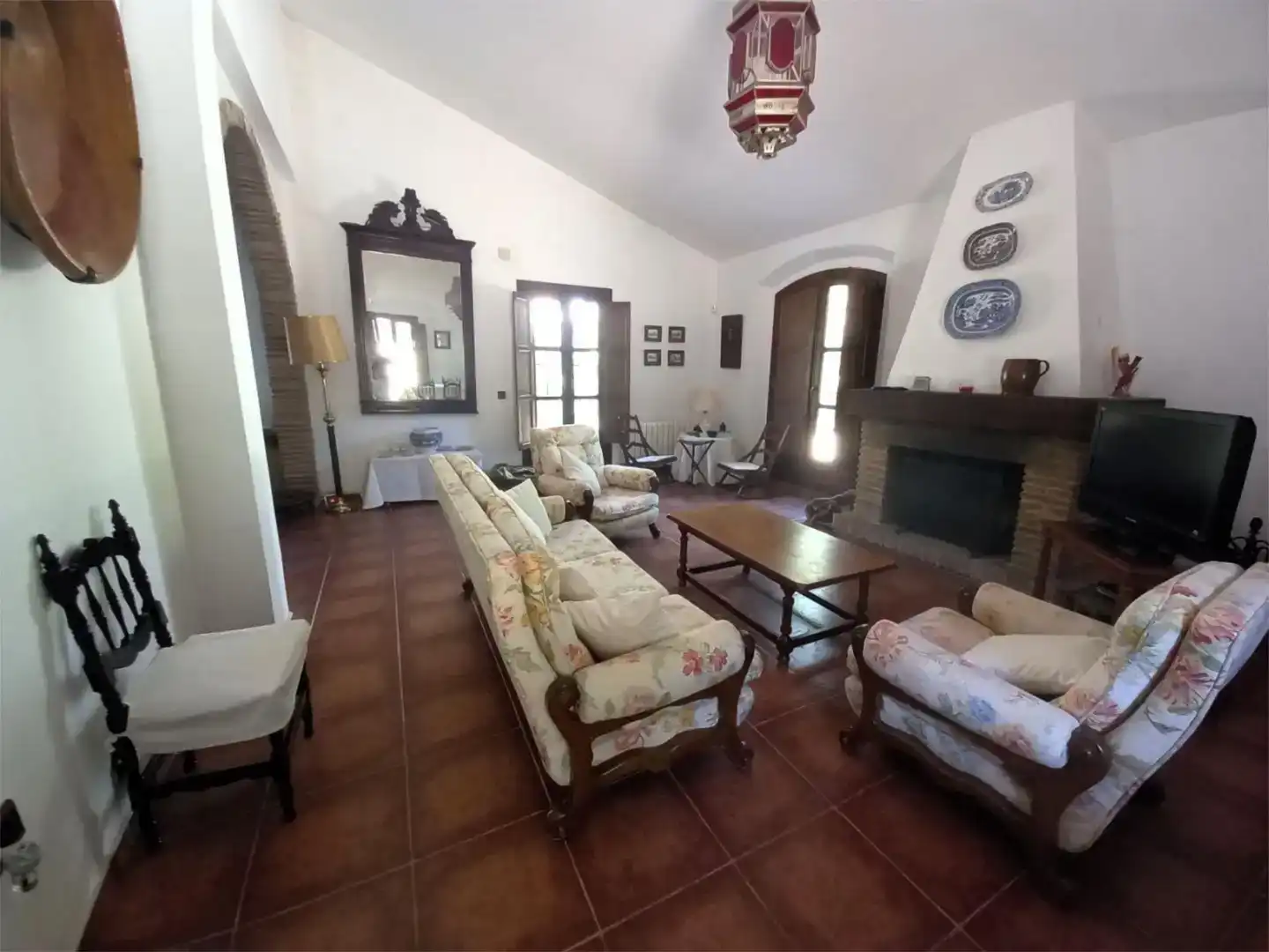 Sala d'estar de Finca rústica en venda en Casares