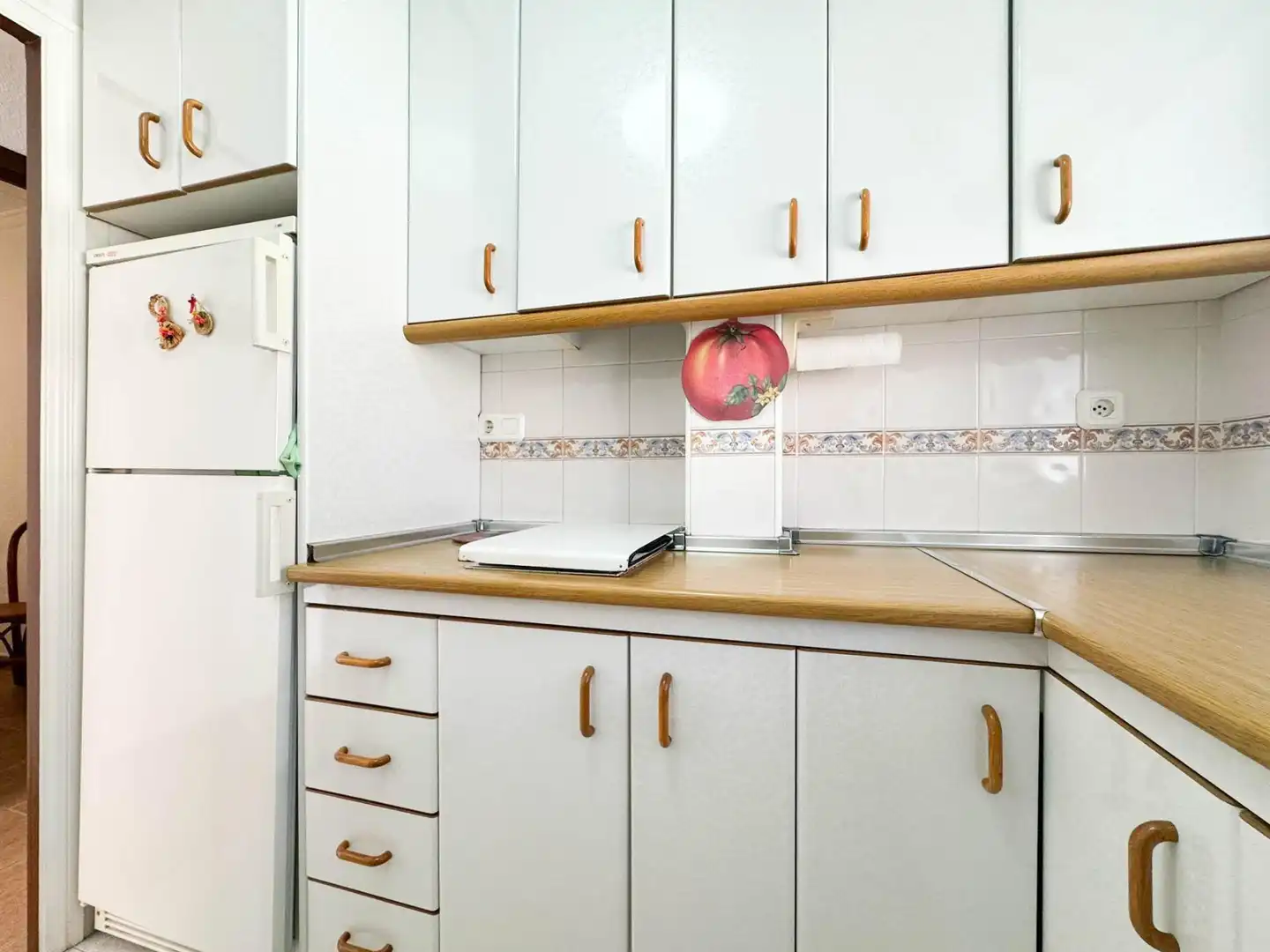 Cocina de Apartamento de alquiler en Santa Pola con Terraza, Amueblado y Balcón