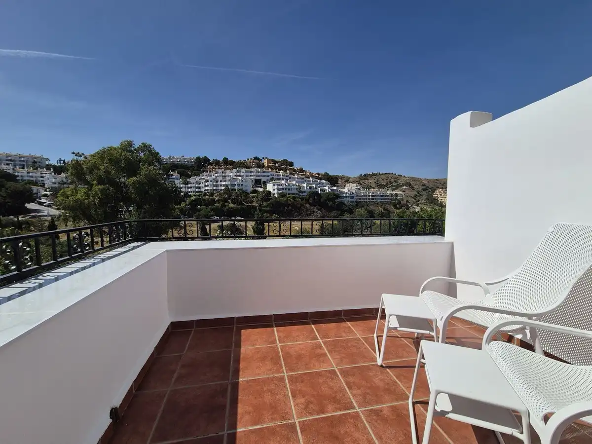 Terraza de Ático en venta en Mijas con Aire acondicionado, Calefacción y Terraza