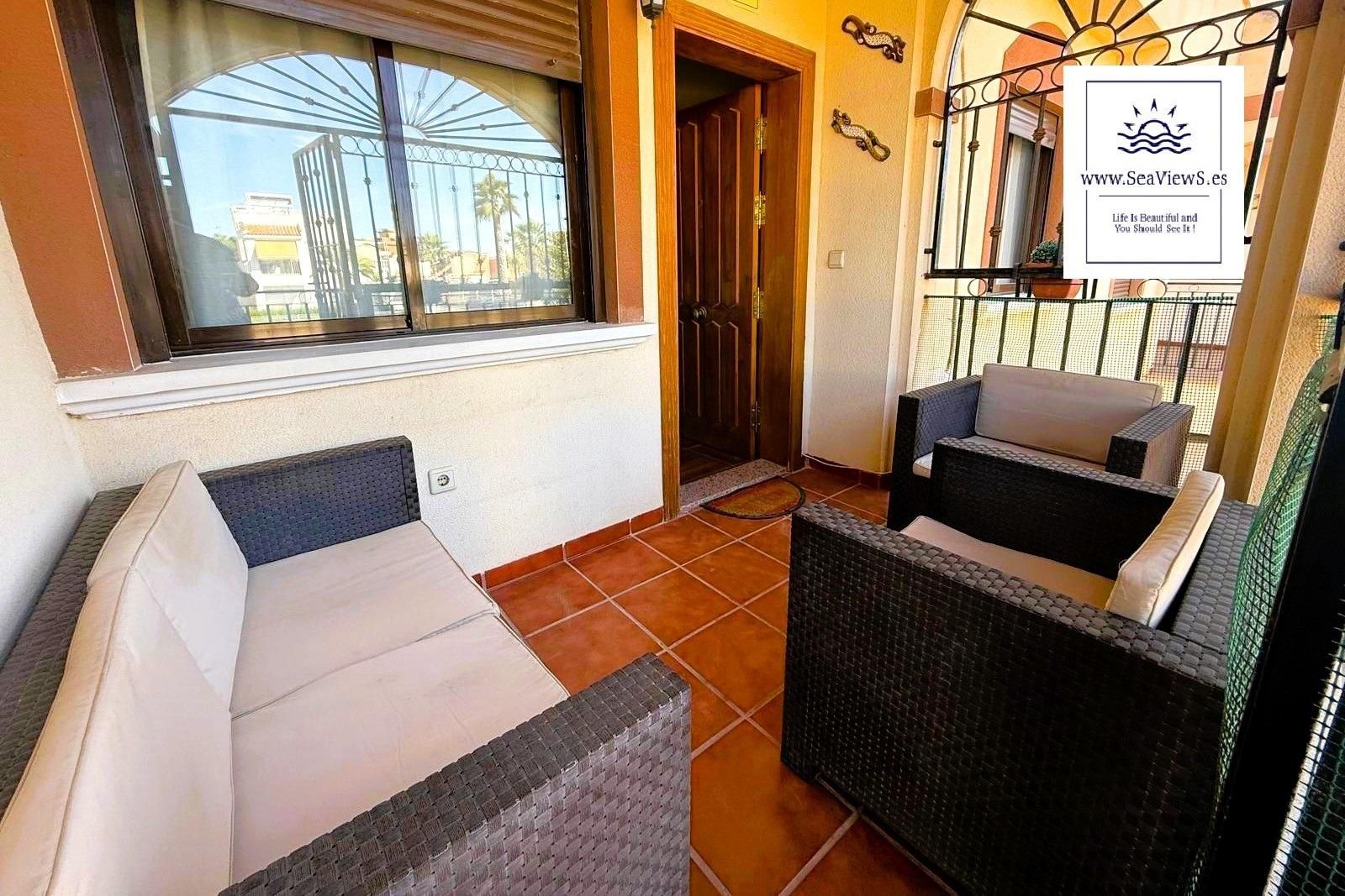 Terraza de Ático en venta en Torrevieja con Aire acondicionado, Calefacción y Jardín privado
